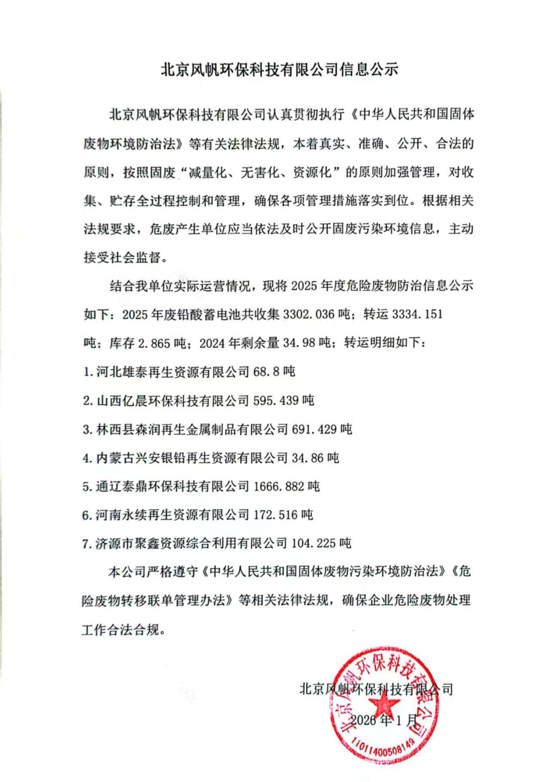 D:\我的文件\Downloads\北京風(fēng)帆環(huán)?？萍加邢薰?025年度危險(xiǎn)廢物信息公示.jpg